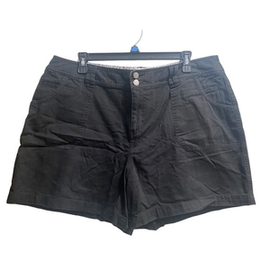 Women’s Cotton Black Dressbarn Shorts size‎ 14 EUC